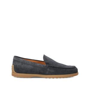 Tod's Men Suede Loafers With Rubber Sole